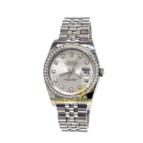 rolex donna ghiera brillanti|Sito ufficiale Rolex.